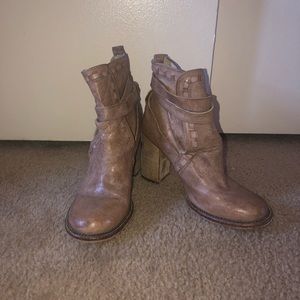Free People buckle boots